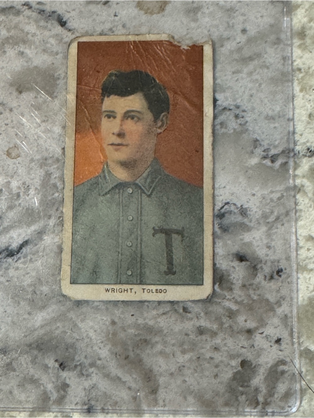 Old baseball card 1909-1911